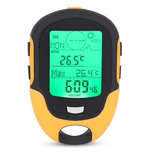 OhhGo Altimeter Hiking GPS Electronic Altimeter Compass Weather Forecast Thermometer Outdoor Multifunctional Meters